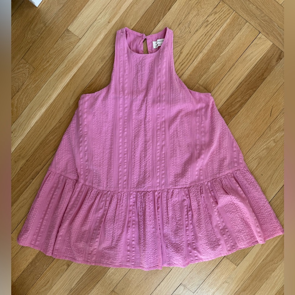 Urban Outfitters Bubblegum Pink Tank Top Mini Dress